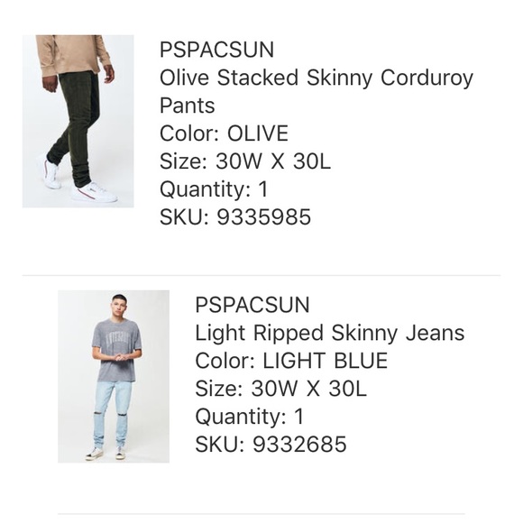 Pacsun jeans 30x30 - Picture 1 of 1